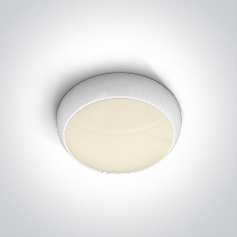 WHITE LED PLAFO 25w/5w WW EMERGENCY 3 hrs IP65 230V