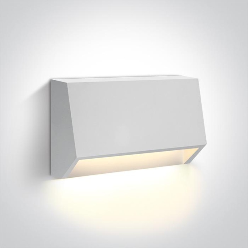 WHITE LED WALL LIGHT 1,5W WW DARK LIGHT IP65 230V