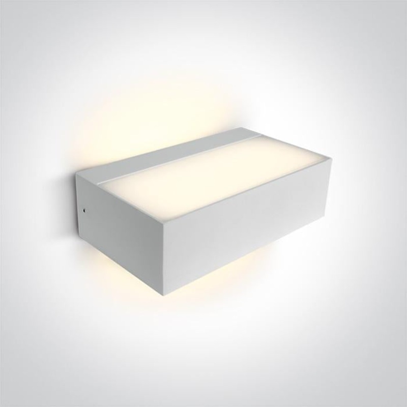 WHITE LED WALL LIGHT 2×4,5W WW IP54 230v