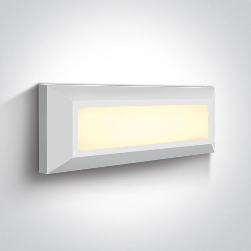 WHITE LED WALL LIGHT 3,5W WW IP65 230V