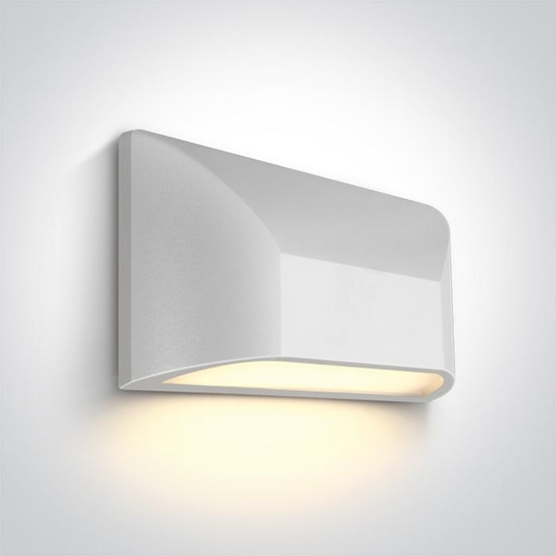 WHITE LED WALL LIGHT 6W WW IP65 230V