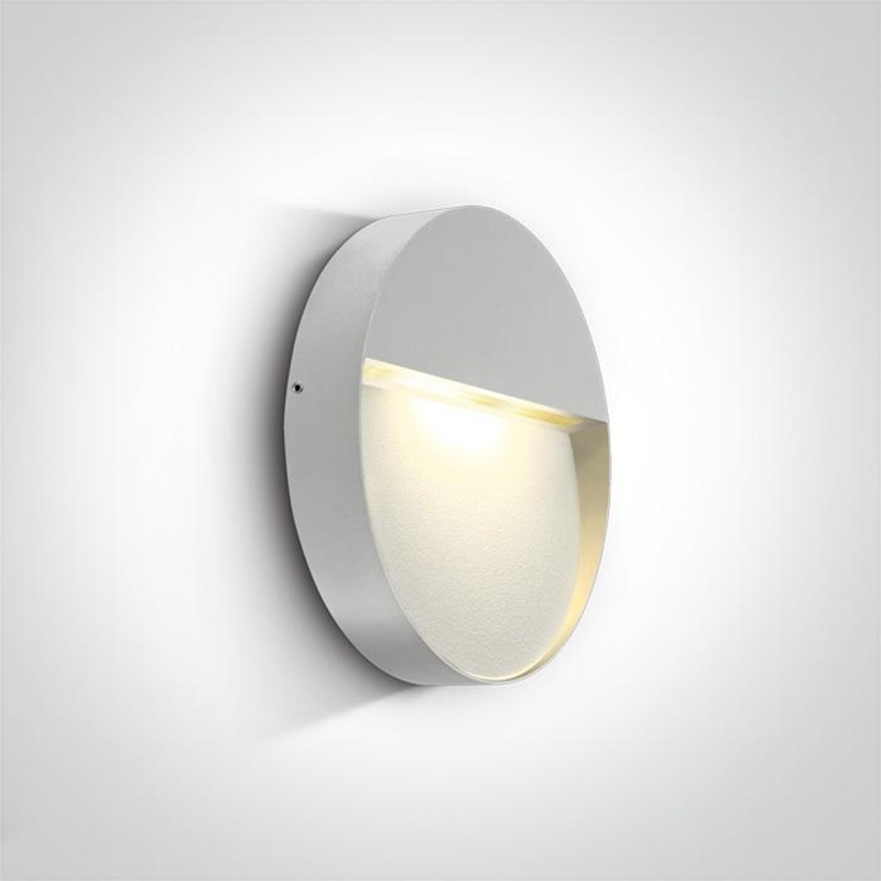 WHITE LED WALL LIGHT 9W WW IP54 230V