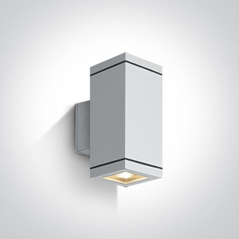 WHITE WALL 2xGX53 9w IP54