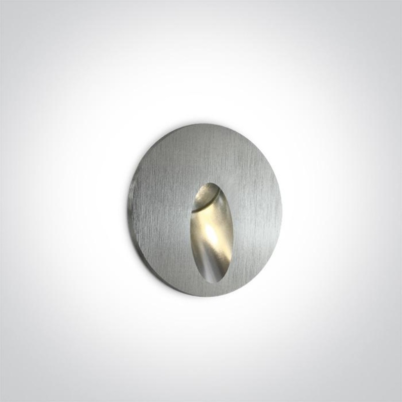 ALUMINIUM RECESSED IP54 1x3w WW 100-240V