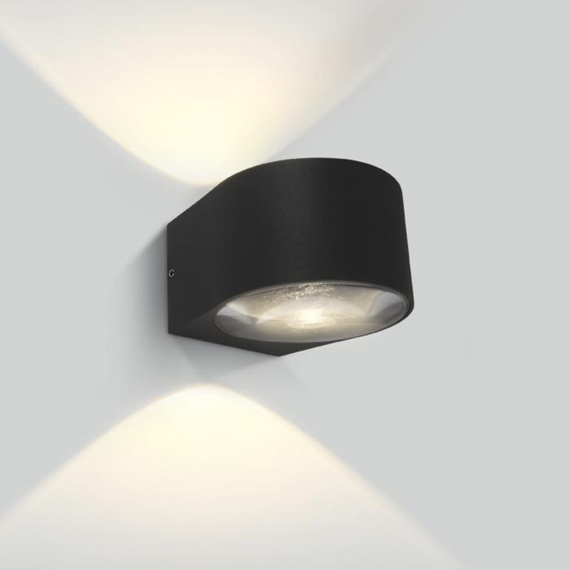 ANTHRACITE COB LED 2X6W WW IP65 230V