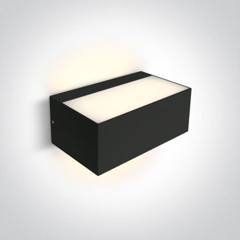 ANTHRACITE E27 WALL LIGHT 12W IP65 100-240V