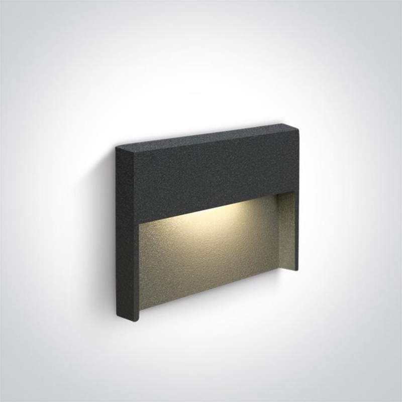 ANTHRACITE LED 4W WW IP65 100-240V DARK LIGHT
