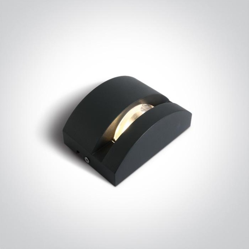 ANTHRACITE LED 6W CW IP65 100-240V