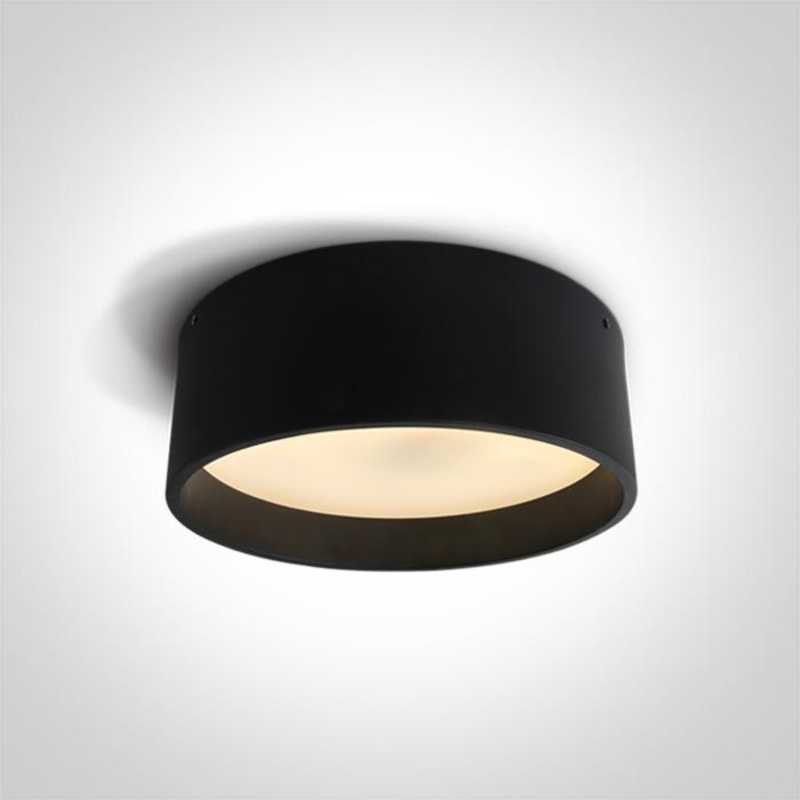 BLACK PLAFO LED 45W WW IP20 230V