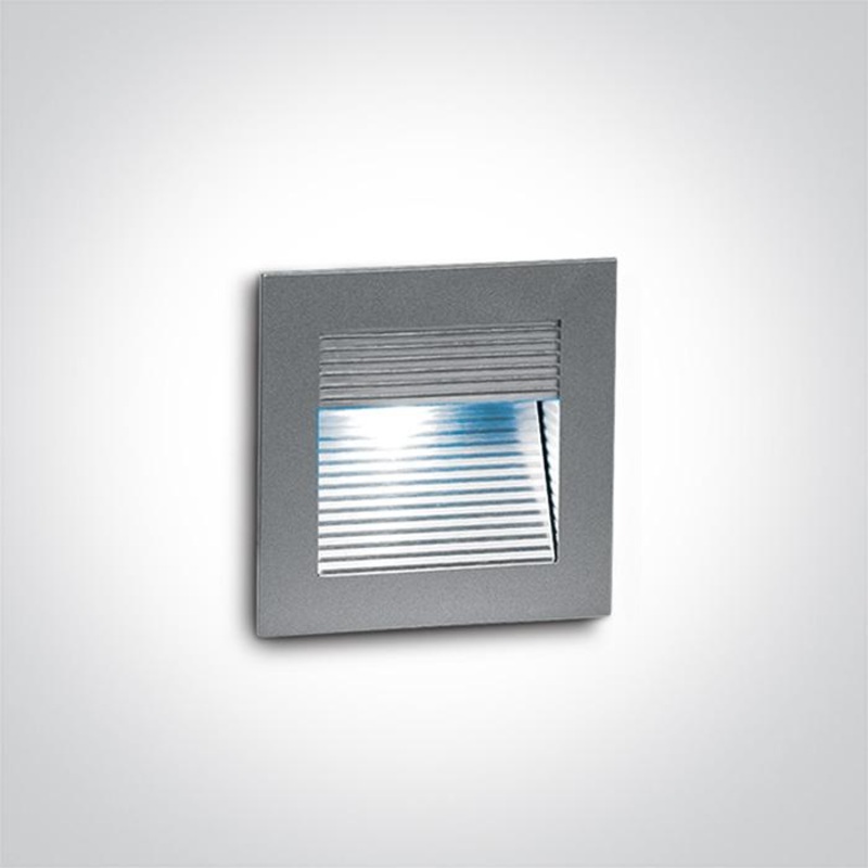 GREY WALL RECESSED BLUE 350mA IP20