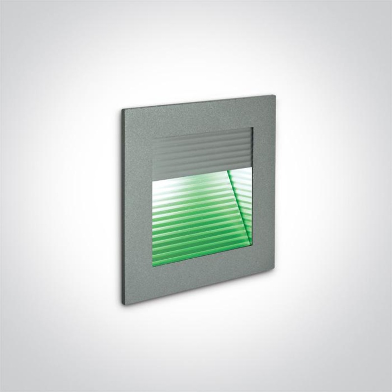 GREY WALL RECESSED GREEN 350mA IP20