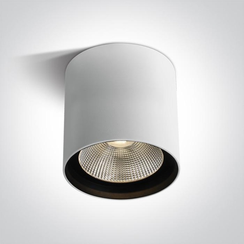 WHITE COB LED 40W WW IP65 230V DARK LIGHT