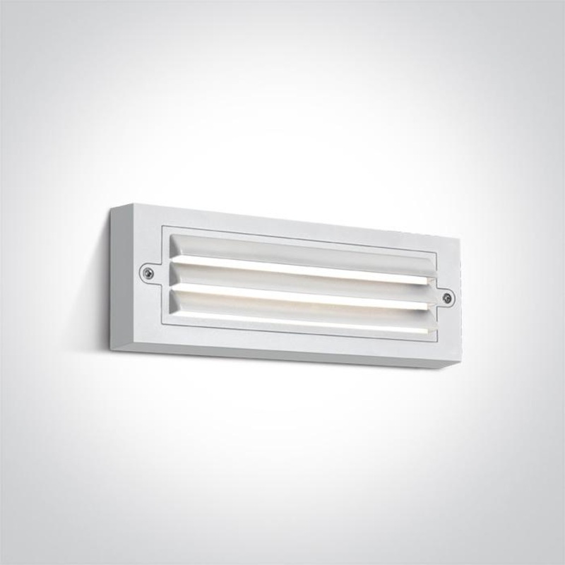 WHITE LED WALL LIGHT 6W WW DARK LIGHT IP65 230V