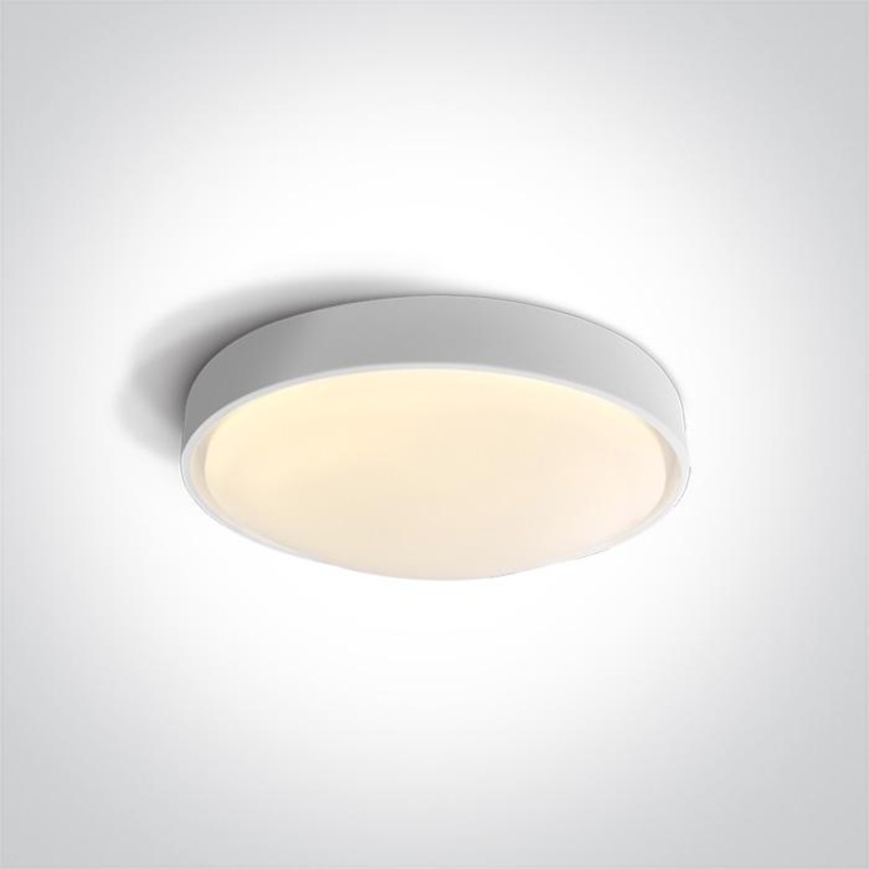 WHITE PLAFO LED 20W WW IP44 230V