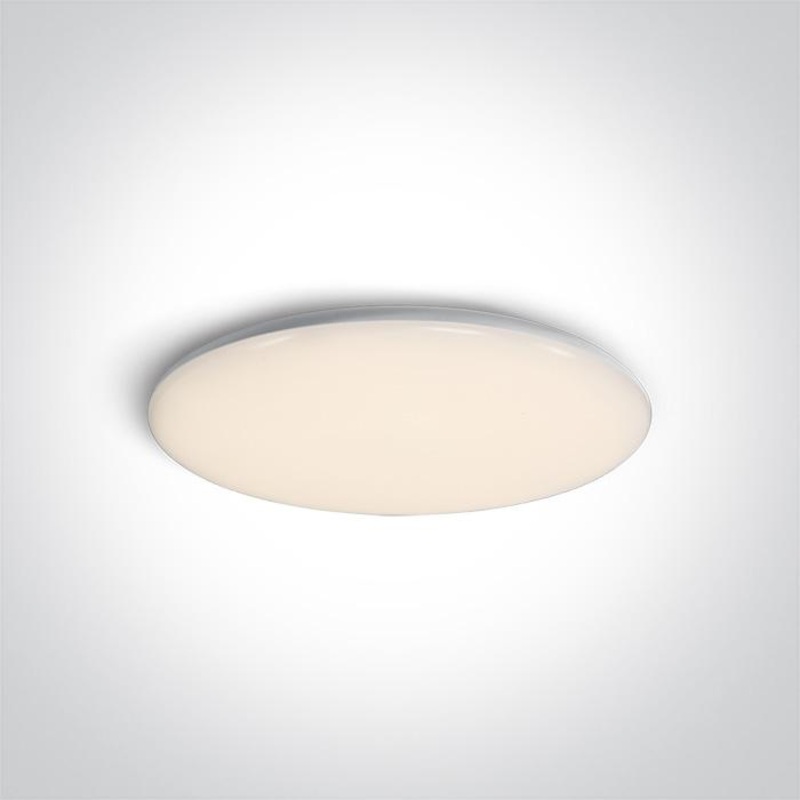 WHITE PLAFO LED 25W CW IP40 100-240V