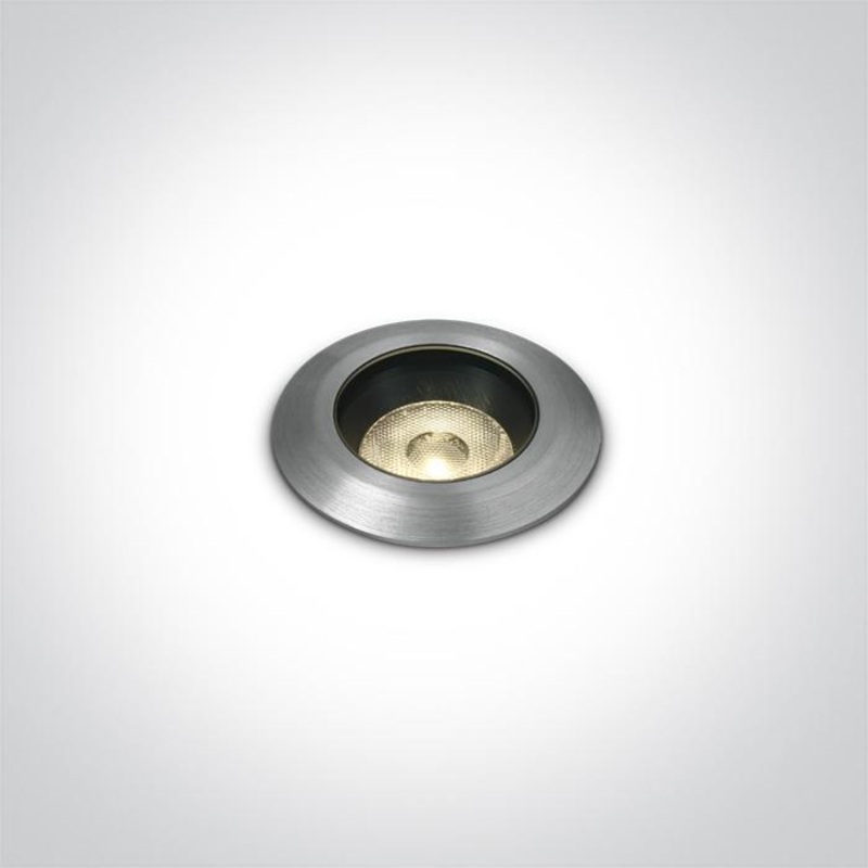 ALUMINIUM IP67 INGROUND COB LED 3W WW 38deg 24V DC DIMMABLE DARK LIGHT