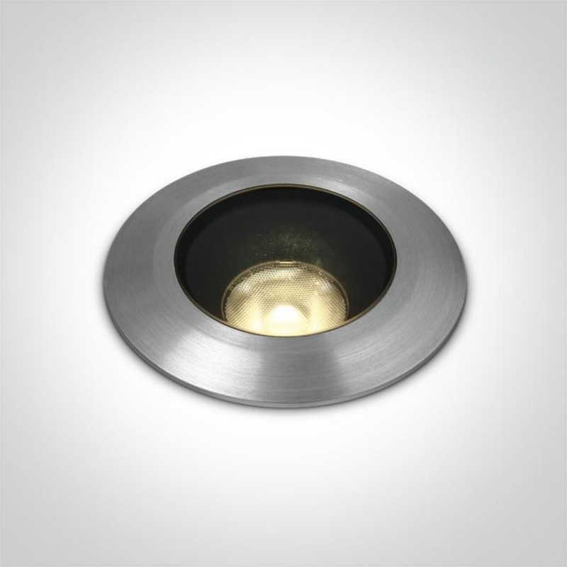 ALUMINIUM IP67 INGROUND COB LED 9W WW 38deg 24V DC DIMMABLE DARK LIGHT
