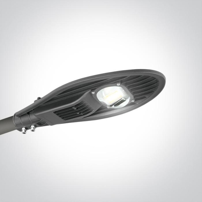 ANTHRACITE COB LED STREET LIGHT 20W CW 120x60deg IP65 230V