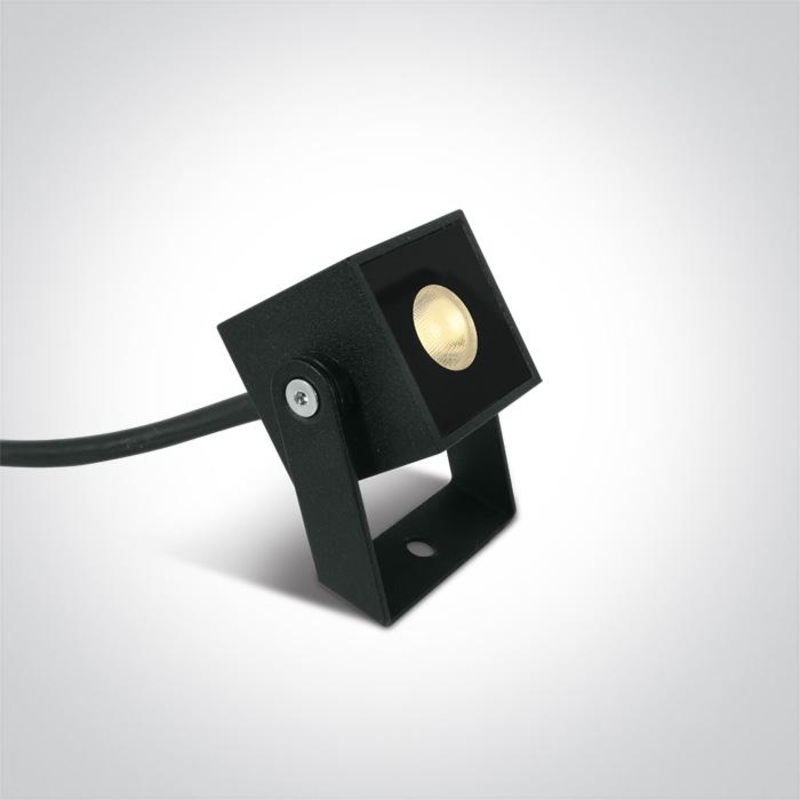 ANTHRACITE LED 1w WW IP65 40deg 24vDC