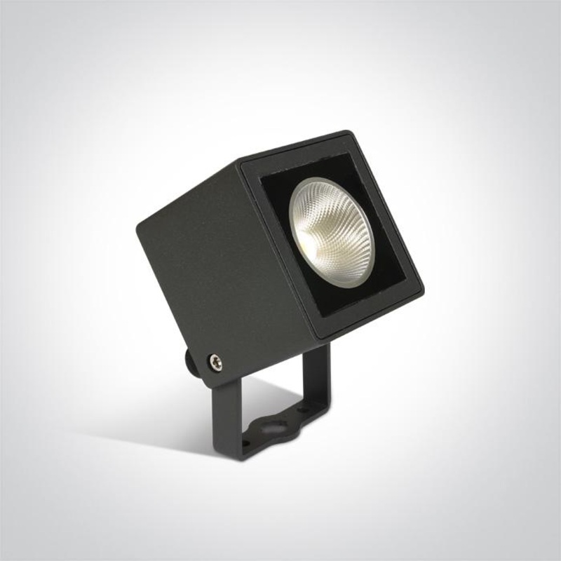 ANTHRACITE LED 7w WW IP65 47deg 100-240v