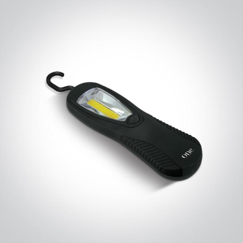 BLACK COB LED PORTABLE LAMP