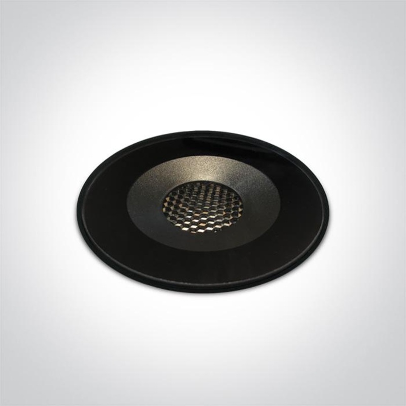 BLACK INGROUND TRIMLESS LED 6W WW IP67 100-240V