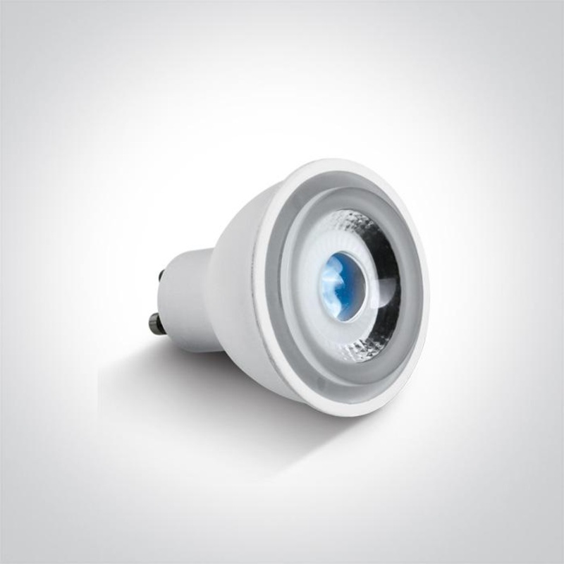 COB LED 5W BLUE GU10 60deg 230v