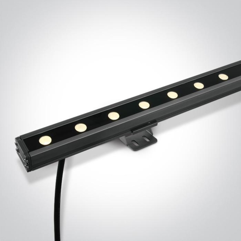 GREY LED 12x1w WW 20x60deg LENS IP66 24v DIMMABLE