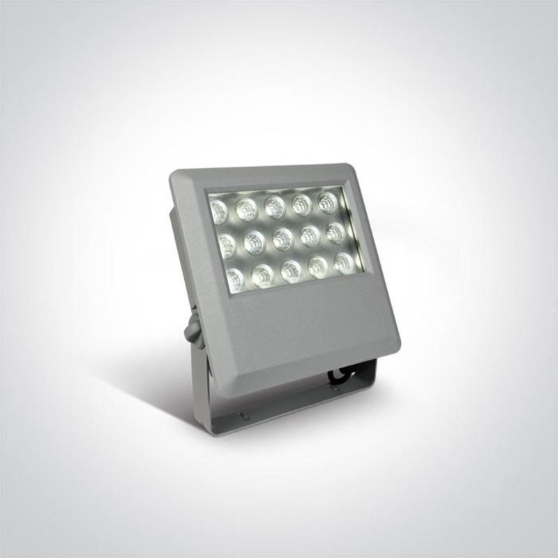 GREY LED 15x1w DL IP65