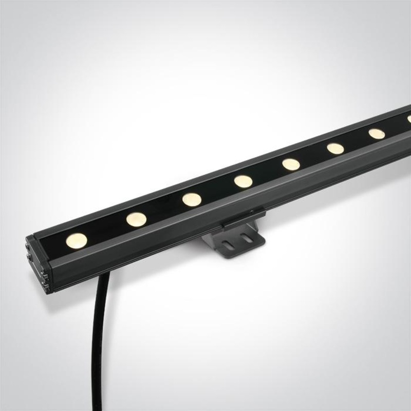 GREY LED 24x1w WW 20x60deg LENS IP66 24v DIMMABLE