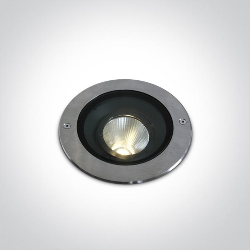 SS316 INGROUND COB LED 15W WW 20deg IP67 230V DIMMABLE ADJUSTABLE