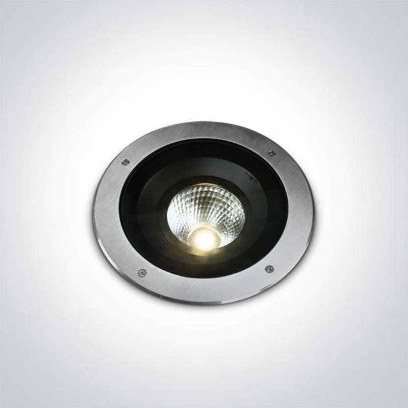 SS316 INGROUND COB LED 30W WW 20deg IP67 230V DIMMABLE ADJUSTABLE