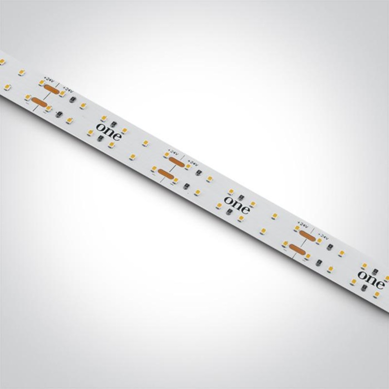 DOUBLE LED STRIP 24vDC CW 5m ROLL 19,2w/m IP20