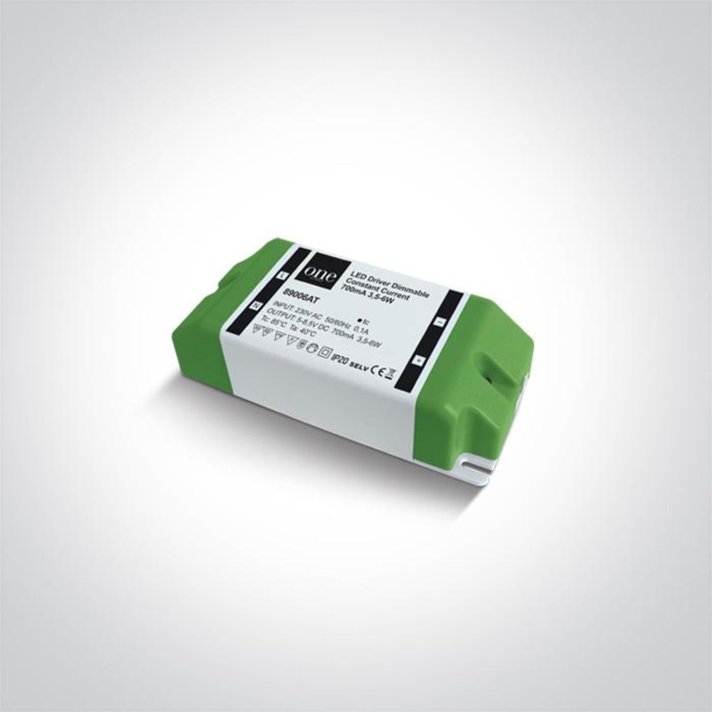 LED DIMMABLE DRIVER 700mA 3,5-6w INPUT 230v