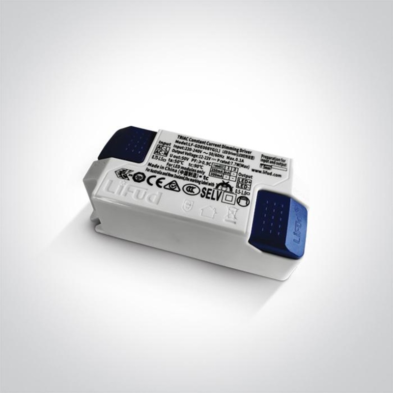 LED TRIAC DIMMABLE DRIVER 300/350mA 12-22v IP20 INPUT 230v