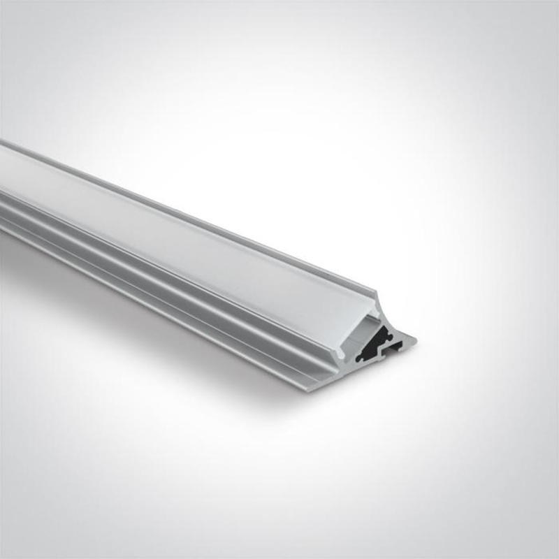 SHELF PROFILE 2m + PC semi Opal diffuser