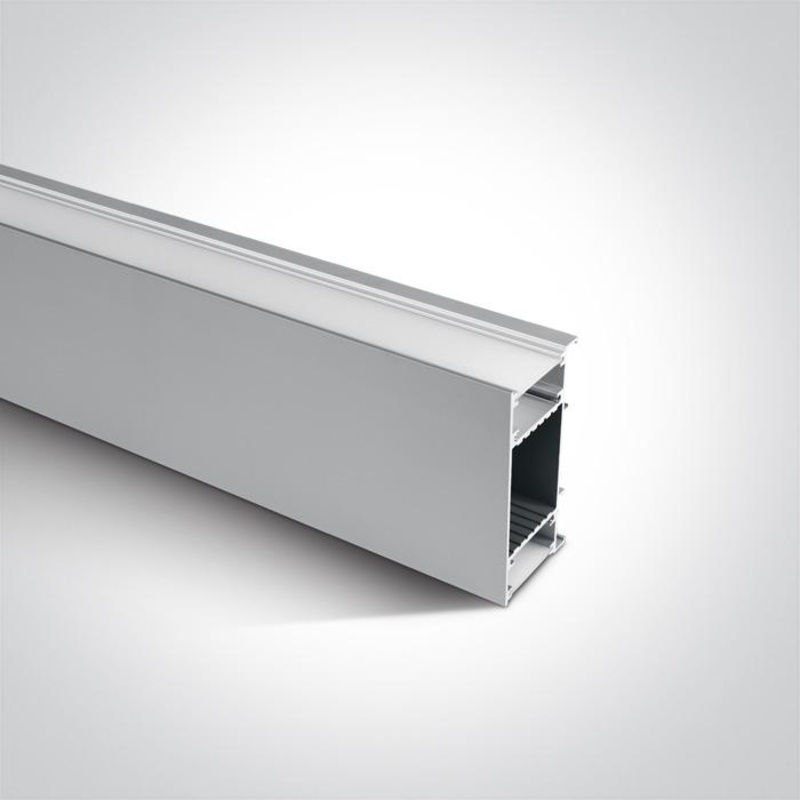 WALL PROFILE 2m + PC opal diffuser