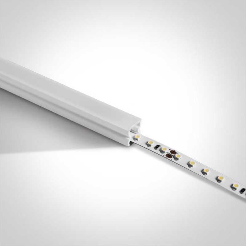 WHITE IP68 PROFILE 2m + PMMA opal diffuser