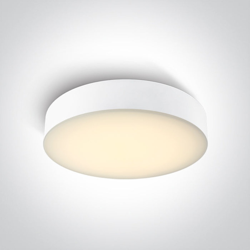 WHITE PLAFO 20W CCTV IP65 230V