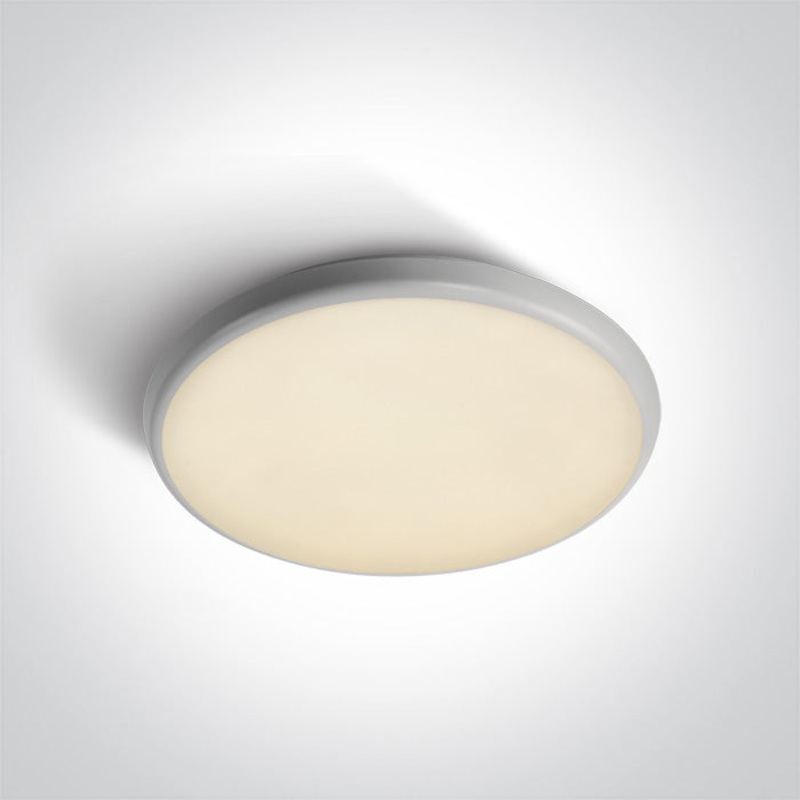 WHITE PLAFO 25W CCTV IP54 230V