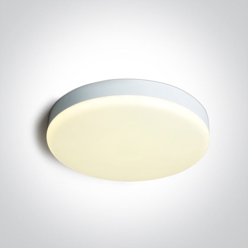 WHITE PLAFO 26W CCTV IP65 230V