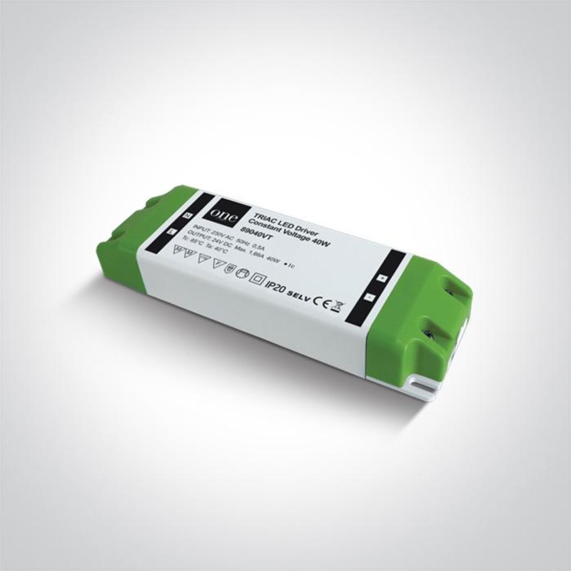 LED DIMMABLE DRIVER 24v 40w INPUT 230v