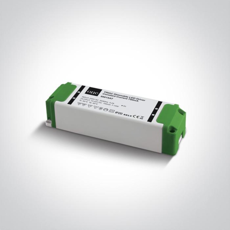 LED DIMMABLE DRIVER 700mA 7-15w INPUT 230v