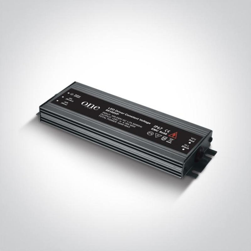 LED DRIVER 24V 100w IP67 100-240v