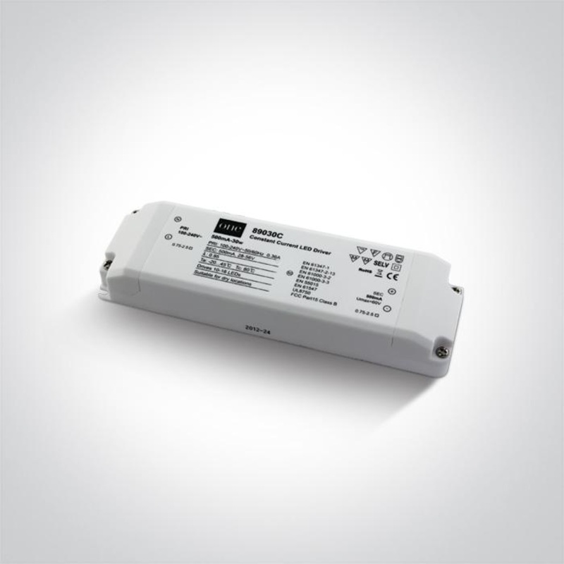 LED DRIVER 500mA 14-28w 100-240v