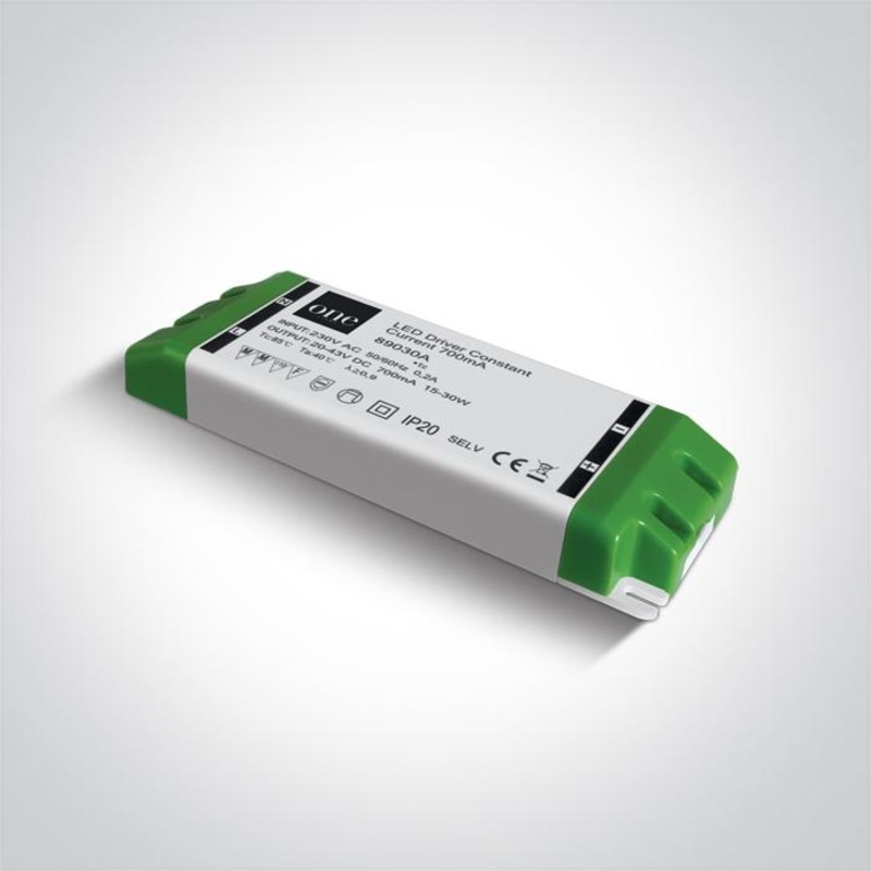 LED DRIVER 700mA 15-30w INPUT 230v