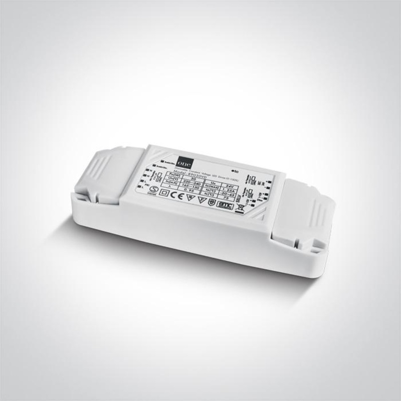PUSH TO DIMM & 1-10V DRIVER 24V/30W CONSTANT VOLTAGE 230V