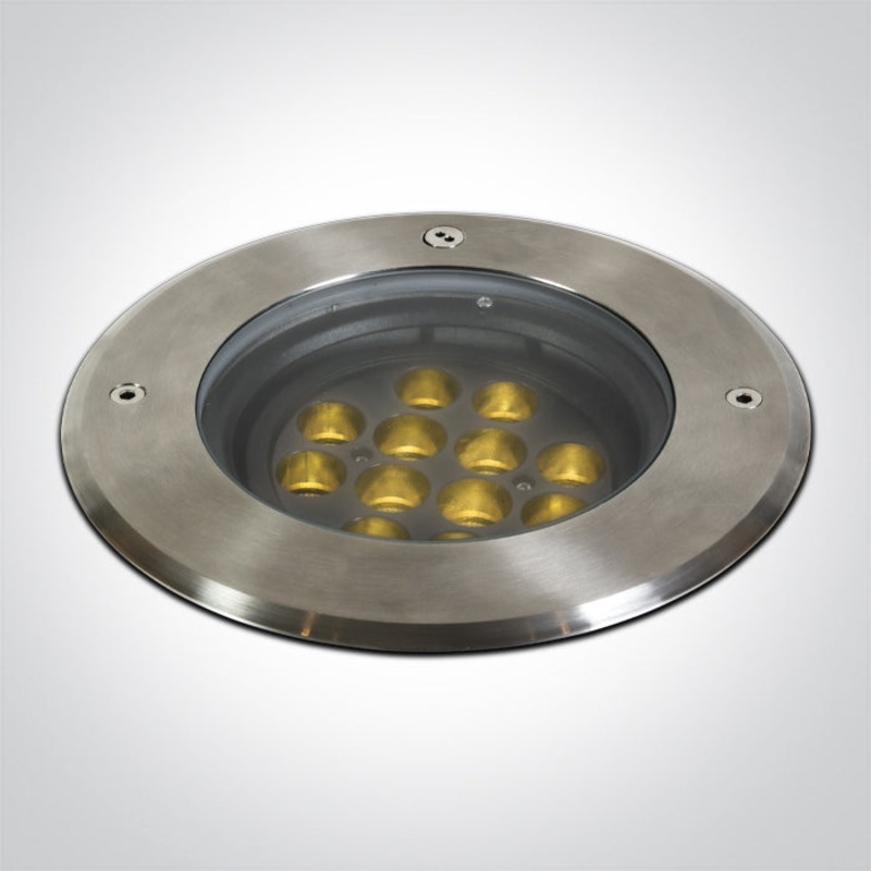 SS316L IP67 INGROUND ADJUSTABLE 12×1,5W WW 36deg 230V DARK LIGHT
