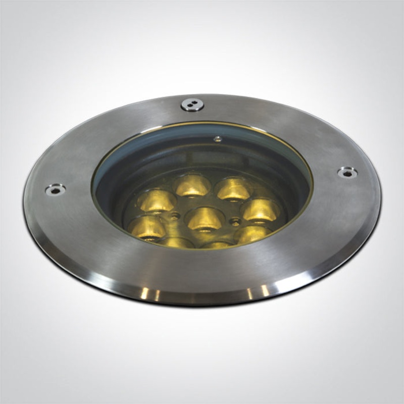 SS316L IP67 INGROUND ADJUSTABLE 9×1,5W WW 230V DARK LIGHT