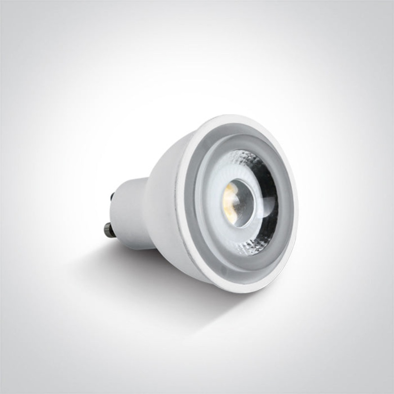 WHITE COB 3W WW GU10 60deg 230V